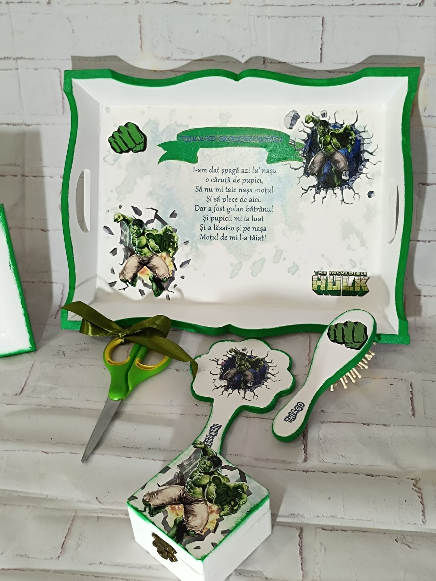 Tăvițe personalizate băiețel - imagine 5