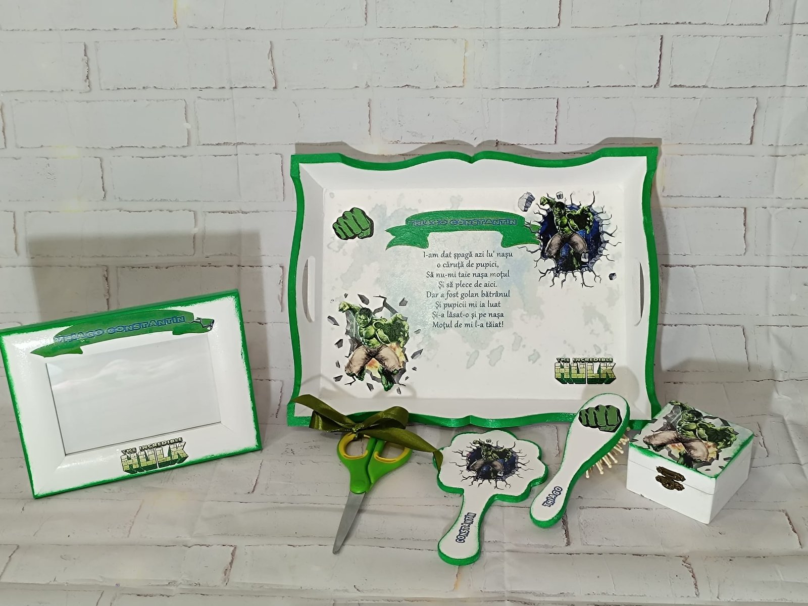 Tăvițe personalizate băiețel - imagine 2