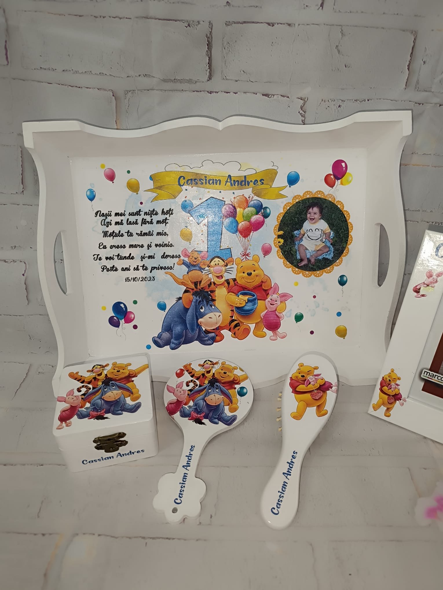 Tăvițe personalizate băiețel