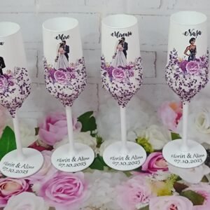 Pahare personalizate nuntă