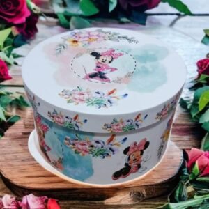 Cutie rotunda de carton  Baby MInnie Mouse