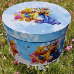 Cutie rotunda de carton Winnie de Pooh
